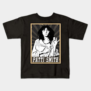 80s Style Patti Smith Kids T-Shirt